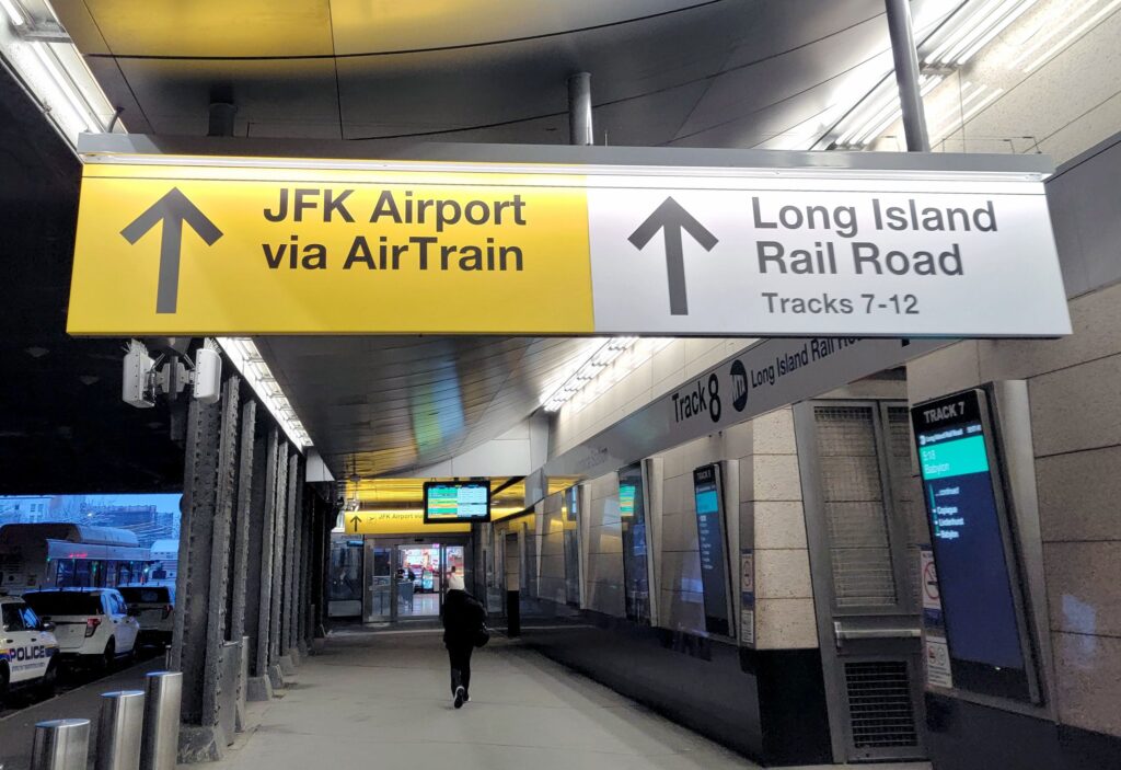 The NYC Subway doesn’t run directly to John F. Kennedy International Airport. You have to connect to JFK’s AirTrain jawn, which costs an egregious $8.50 for a one-way ticket.