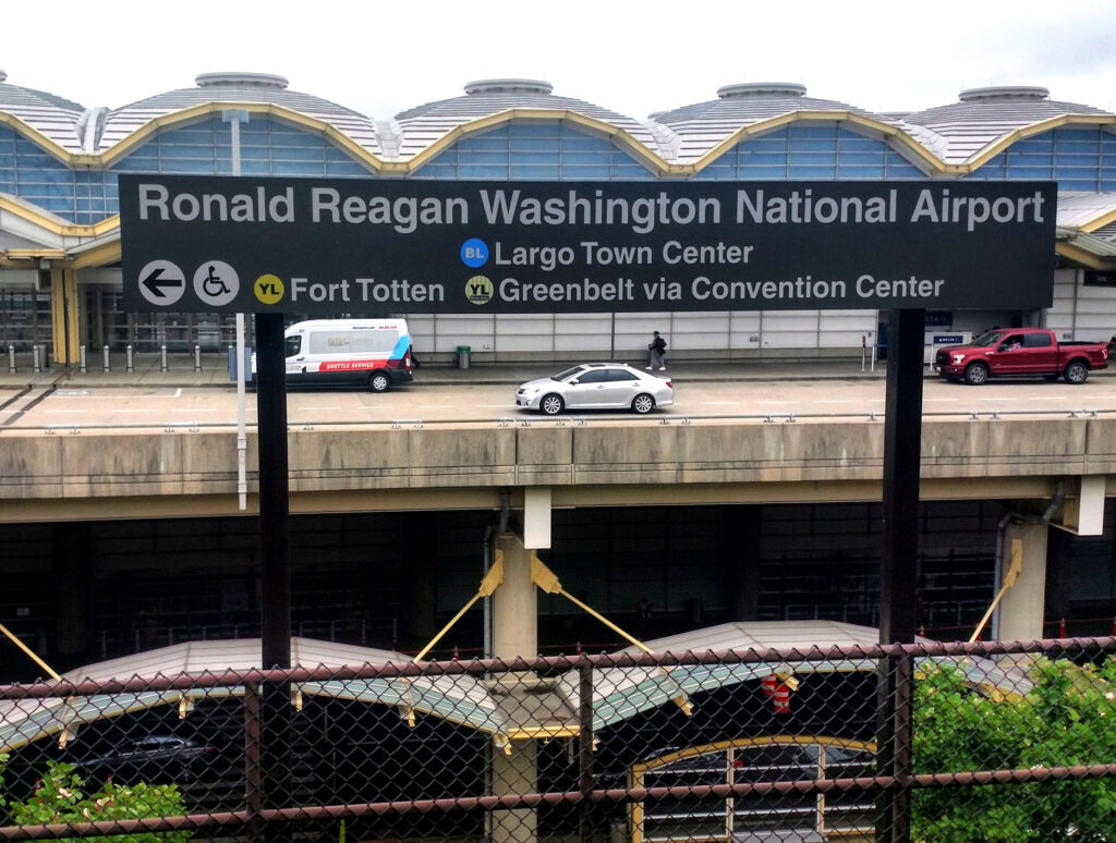 You can ride the Metro directly to DCA (Reagan National Airport), which creates convenience compared to having to reach The District from IAD (Dulles International) or BWI (Baltimore/Washington International).