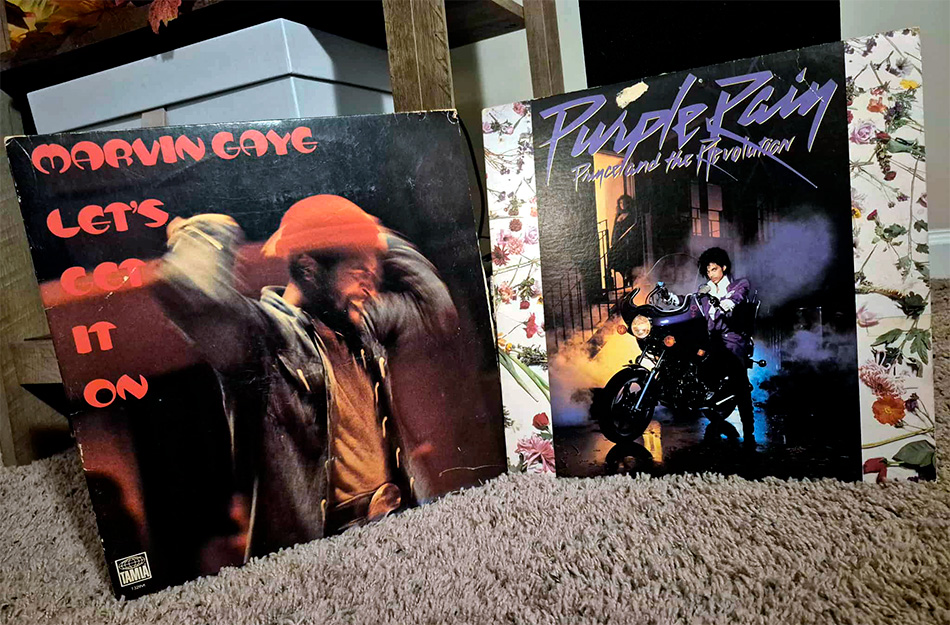 Marvin Gaye and Prince